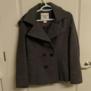 Gray Pea Coat